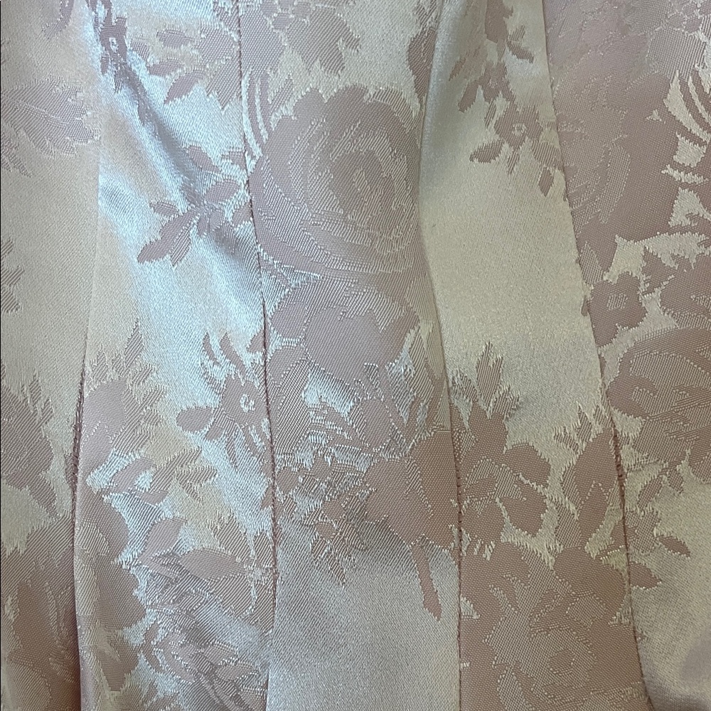 Elegant Pink Floral Gown - Picture 2 of 5